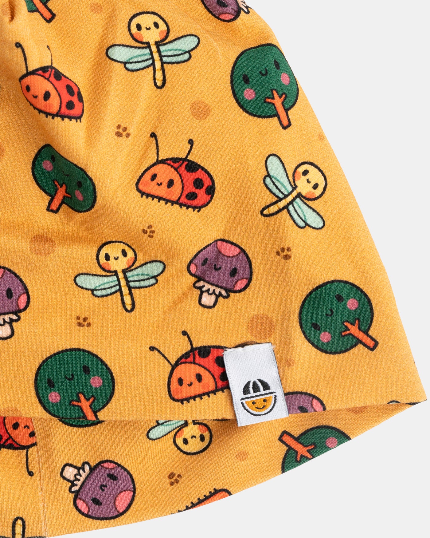 Organic Cotton Beanie - Woods Print