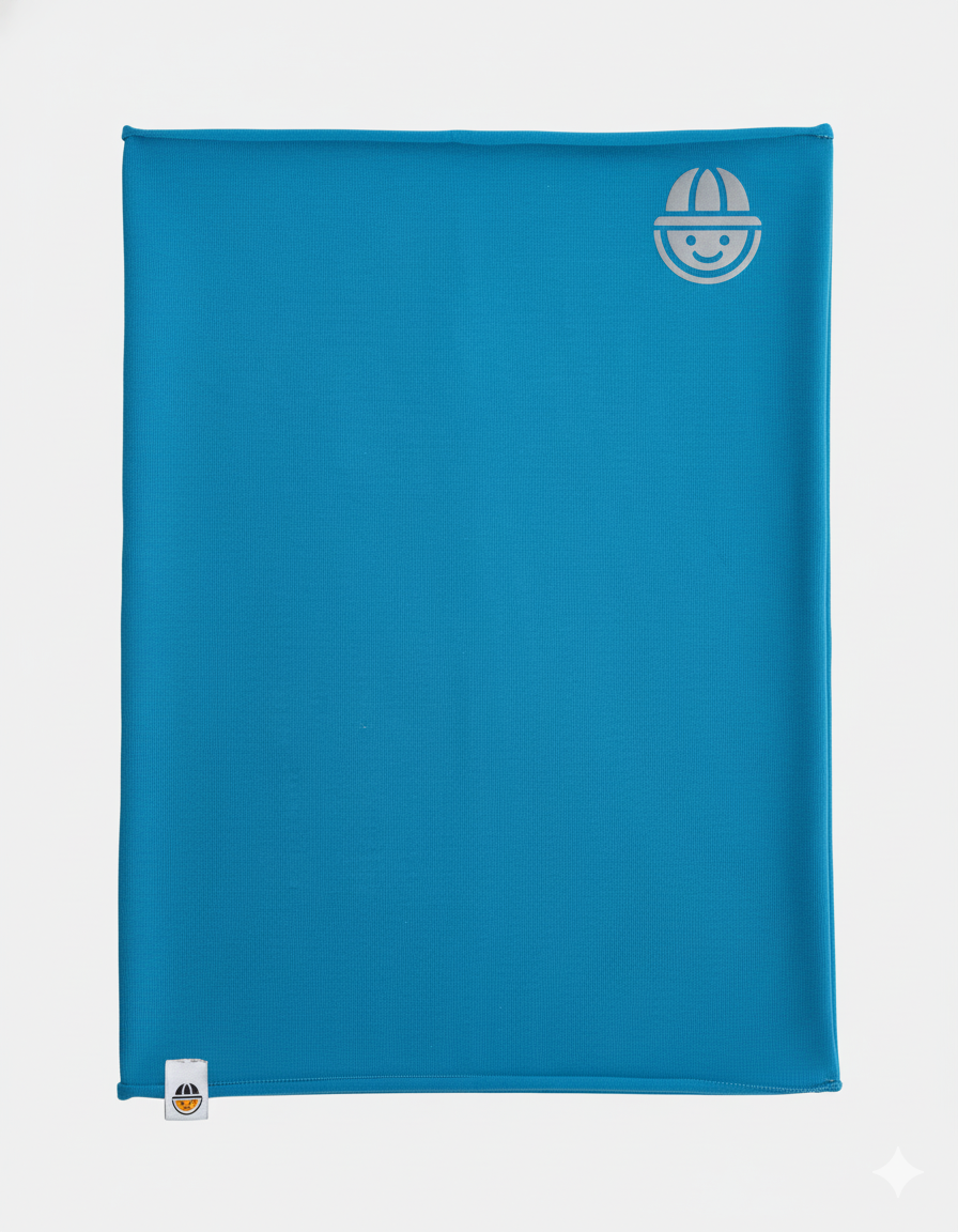 Organic Cotton Reflective TubularScarf - Vivid