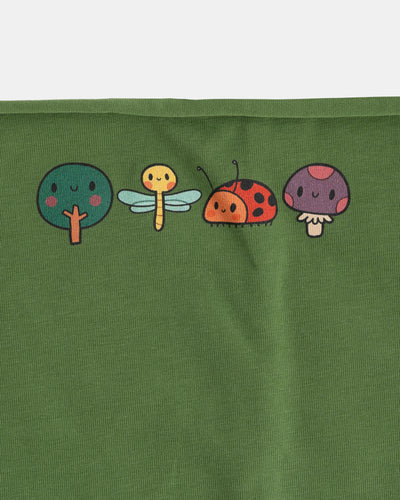 Organic Cotton Tubular Scarf - Woods