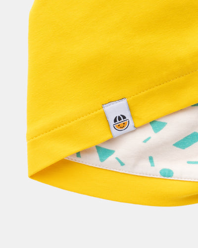 Reversible Organic Cotton Beanie - Breeze